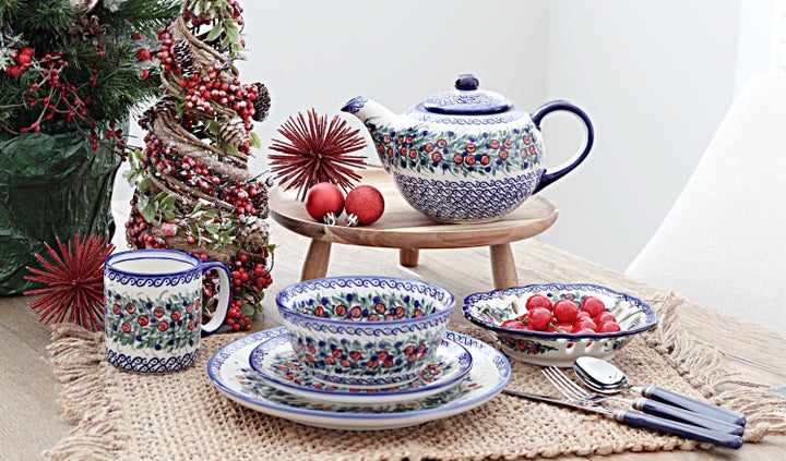 WR Unikat Berry Mug — Polish Pottery
