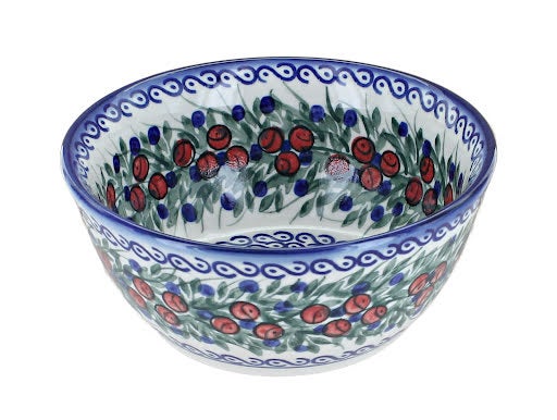 WR Unikat Berry Dining Plates & Bowls — Polish Pottery