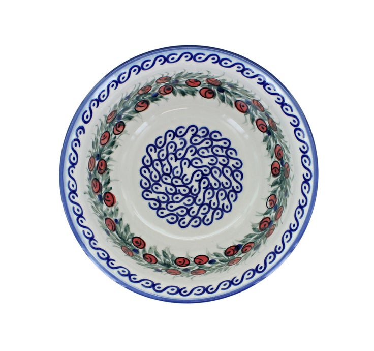 Detail image of WR Unikat Berry Dining Plates & Bowls — Polish Pottery