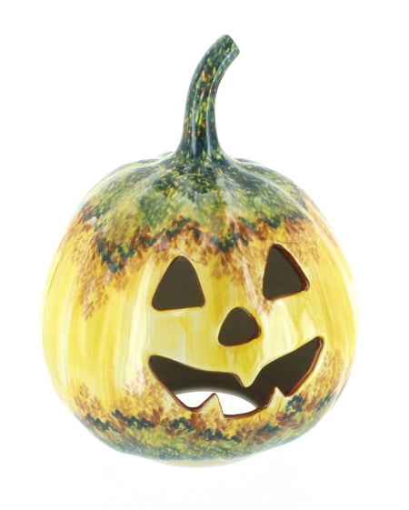 Manufaktura Pumpkins Luminary — Polish Pottery