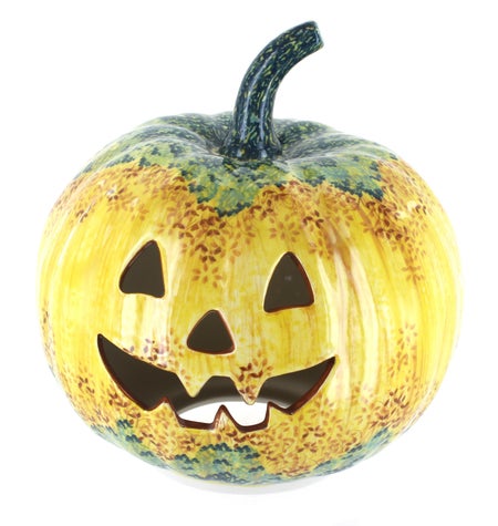 Manufaktura Pumpkins Luminary — Polish Pottery