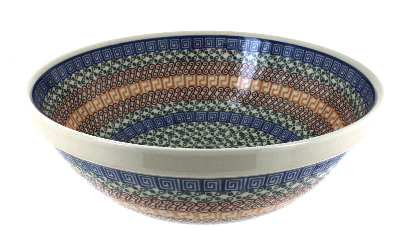 Ceramika Artystyczna Athena Large Serving Piece — Polish Pottery