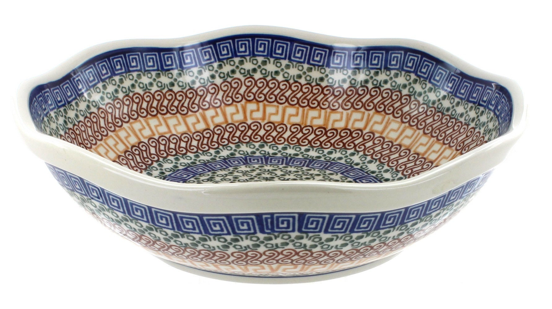 Ceramika Artystyczna Athena Large Serving Piece — Polish Pottery