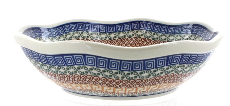 Detail image of Ceramika Artystyczna Athena Large Serving Piece — Polish Pottery
