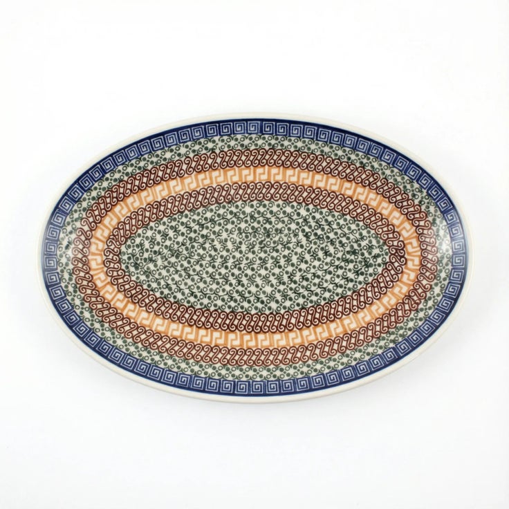 Detail image of Ceramika Artystyczna Athena Large Serving Piece — Polish Pottery