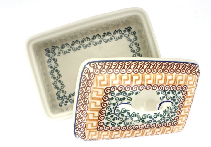 Ceramika Artystyczna Butter Tub — Polish Pottery