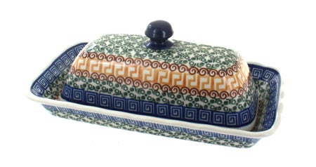 Ceramika Artystyczna Athena Butter Dish — Polish Pottery