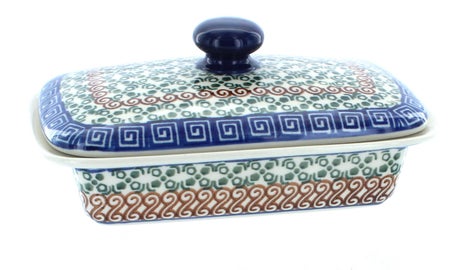 Ceramika Artystyczna Athena Butter Dish — Polish Pottery