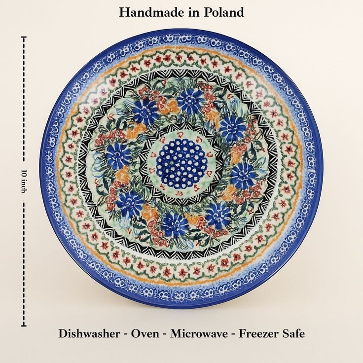 Detail image of Vena Ashley Dining Plates & Bowls — Polish Pottery