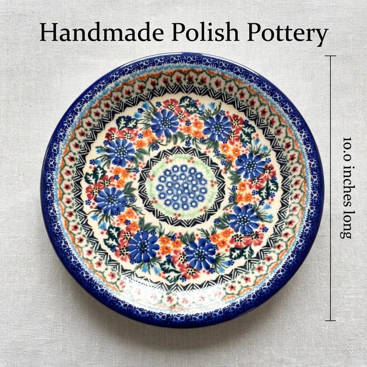 Detail image of Vena Ashley Dining Plates & Bowls — Polish Pottery