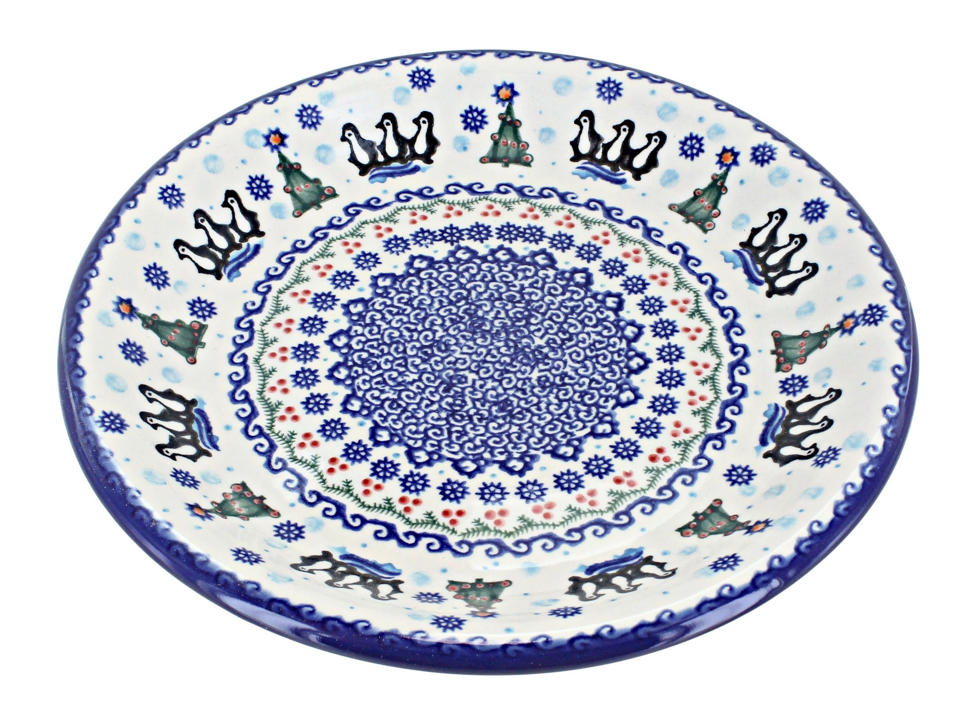 Vena Arctic Holidays Dining Plates & Bowls — Polish Pottery