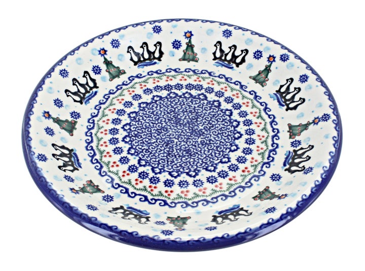 Vena Arctic Holidays Dining Plates & Bowls — Polish Pottery
