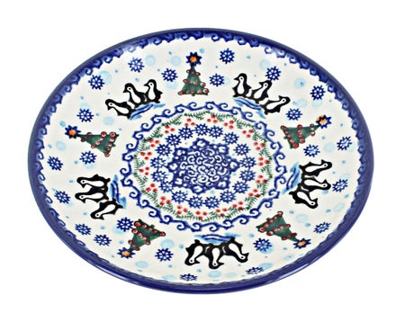 Vena Arctic Holidays Dining Plates & Bowls — Polish Pottery