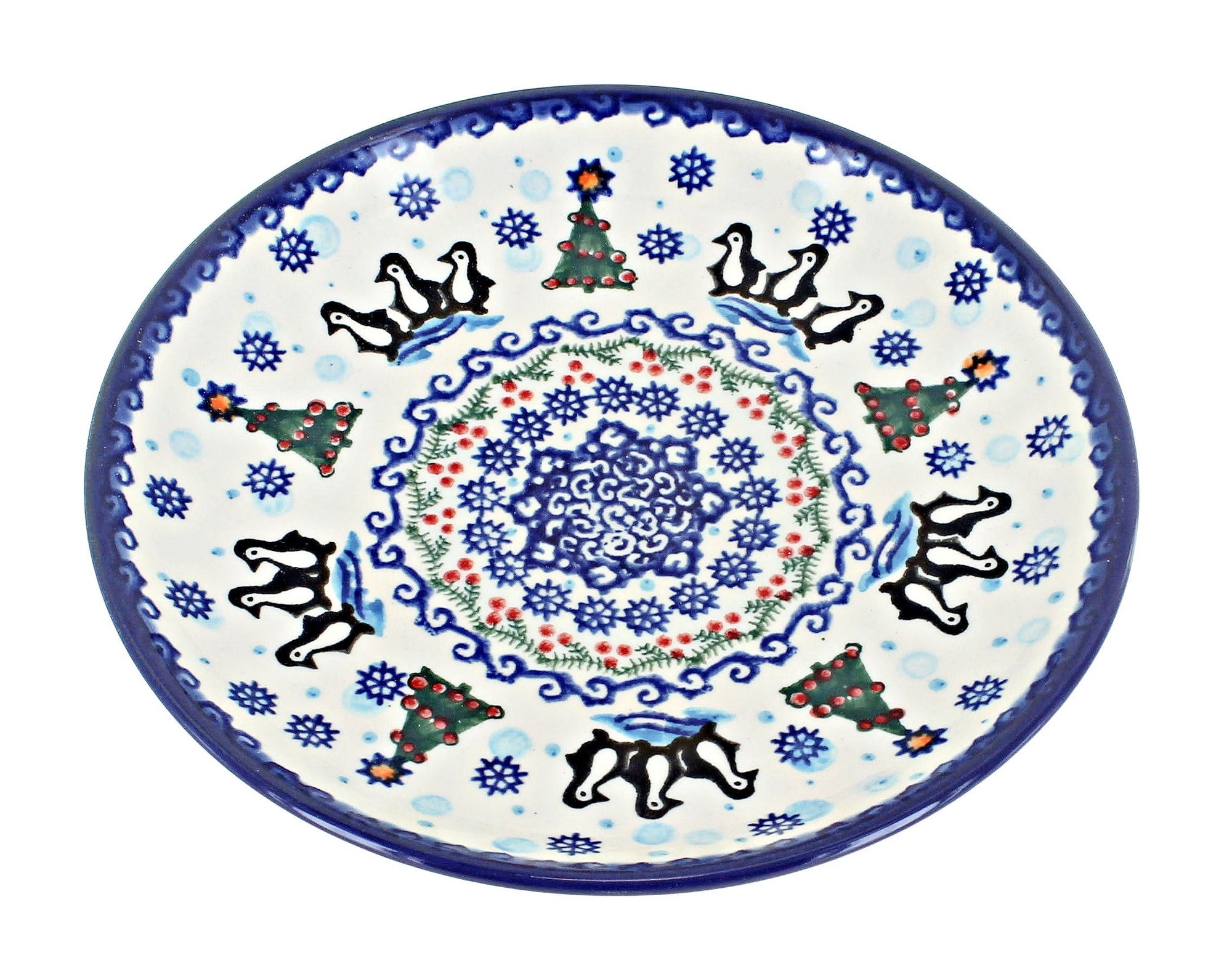 Vena Arctic Holidays Dining Plates & Bowls — Polish Pottery