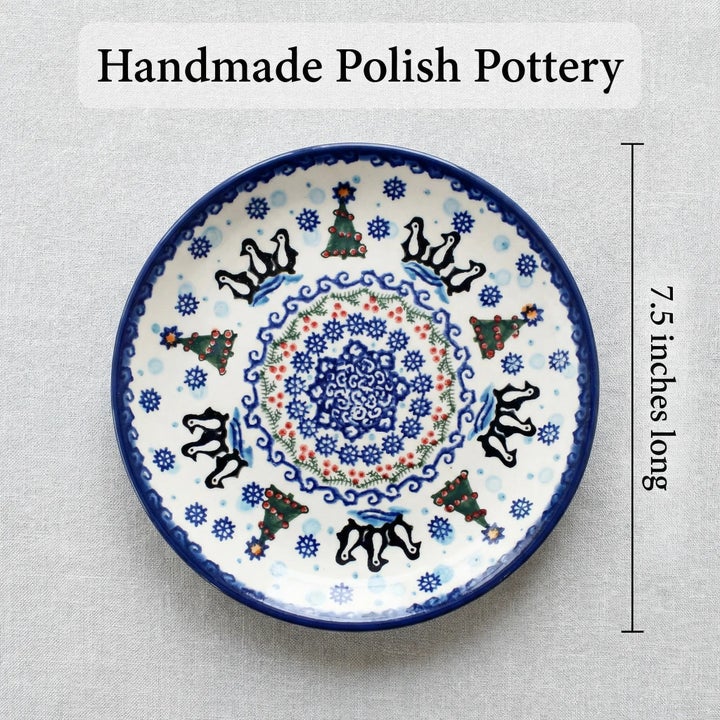 Vena Arctic Holidays Dining Plates & Bowls — Polish Pottery
