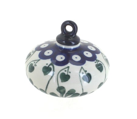 Ceramika Artystyczna Alyce Christmas Ornament — Polish Pottery