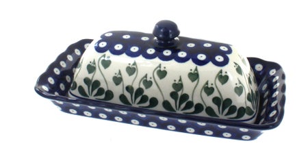 Ceramika Artystyczna Alyce Butter Dish — Polish Pottery