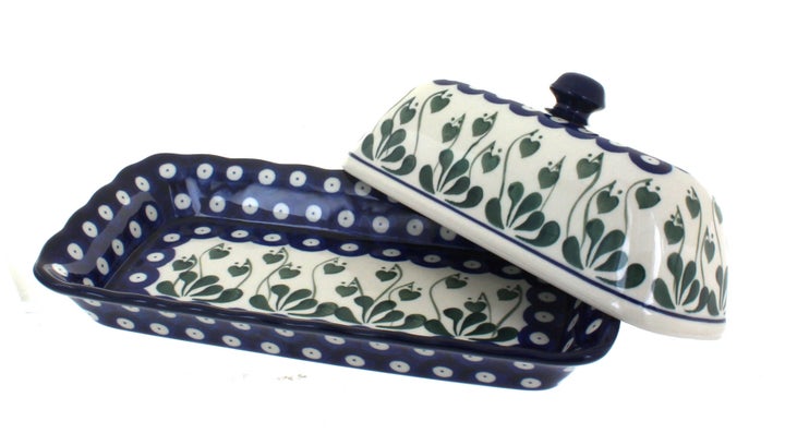 Ceramika Artystyczna Alyce Butter Dish — Polish Pottery