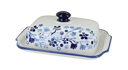 Manufaktura Susanna Butter Dish — Polish Pottery