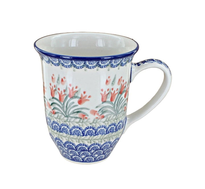 Ceramika Artystyczna Spring Tulip Mug — Polish Pottery