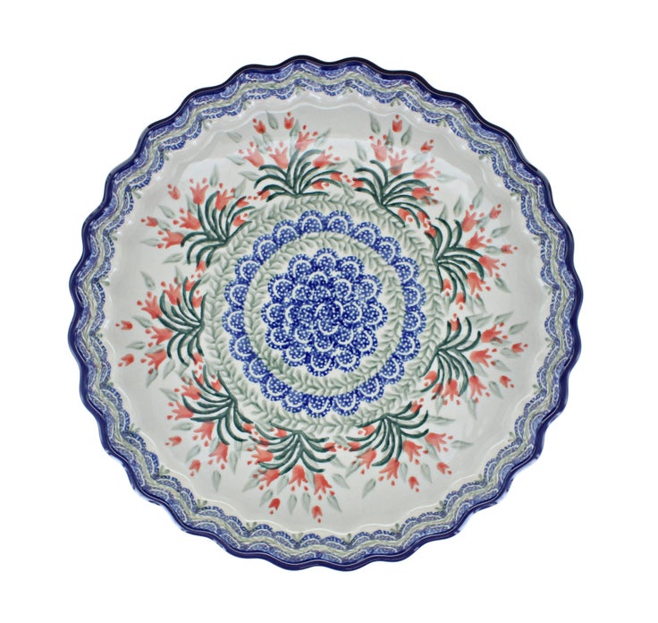 Detail image of Ceramika Artystyczna Spring Tulip Specialty Bakeware — Polish Pottery