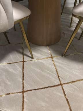 Customer photo for review titled "Beautiful rug"