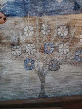 Customer photo for review titled "My new rug"