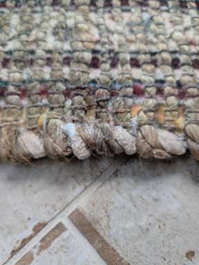 Customer photo for review titled "Beautiful soft rug for a sunroom"
