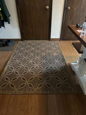 Customer photo for review titled "Buy this it’s a nice rug"