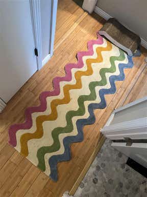 Customer photo for review titled "Gorgeous! But Carefully Remove Back Sticker"