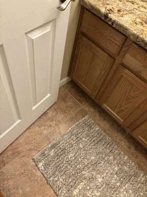 Customer photo for review titled "Coiled tufts of wool"
