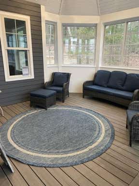 Customer photo for review titled "A Rug Pad"