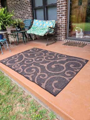Customer photo for review titled "Love This ❤️ Rug"