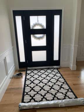 Customer photo for review titled "Love the Lattice"
