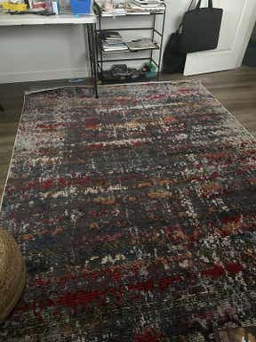 Customer photo for review titled "Amulet Rug"