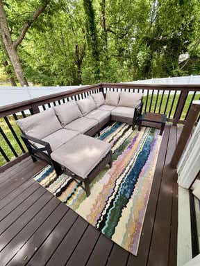 Customer photo for review titled "Great Rug"