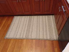 Customer photo for review titled "Perfect for high traffic area in the kitchen"