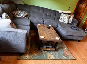 Customer photo for review titled "Haerfest Rug review"