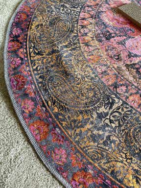 Customer photo for review titled "Love this rug"