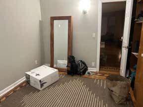 Customer photo for review titled "Great modern durable rug"