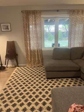 Customer photo for review titled "Incredible rug"