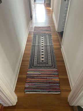 Customer photo for review titled "Love my rug!"