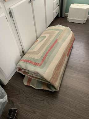 Customer photo for review titled "Terrible shipping and questionable durability"