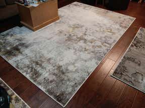 Customer photo for review titled "Beautiful rugs great sale prices"