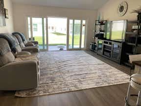 Customer photo for review titled "We love our rug!"