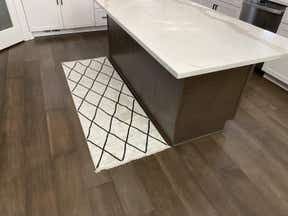 Customer photo for review titled "Runner Rug for Kitchen"