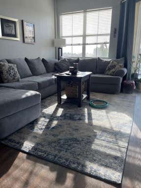 Customer photo for review titled "I love this rug!"