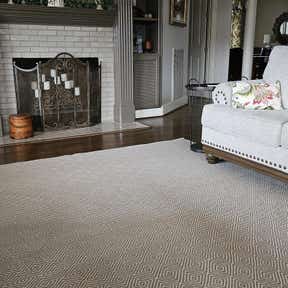 Customer photo for review titled "Great Hand Woven rug!"