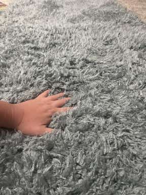 Customer photo for review titled "Soft and cushy"