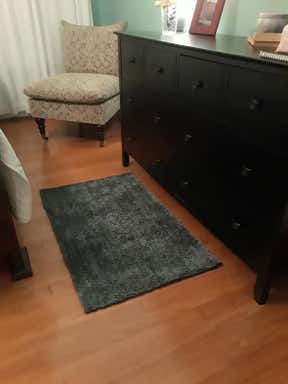 Customer photo for review titled "Gorgeous rug."
